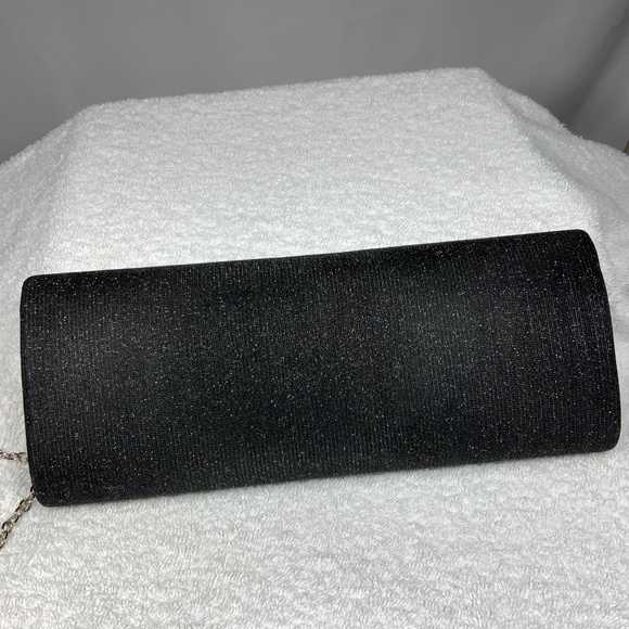 NWOT - Lulu Townsend Black Evening Bag Clutch - Picture 3 of 12